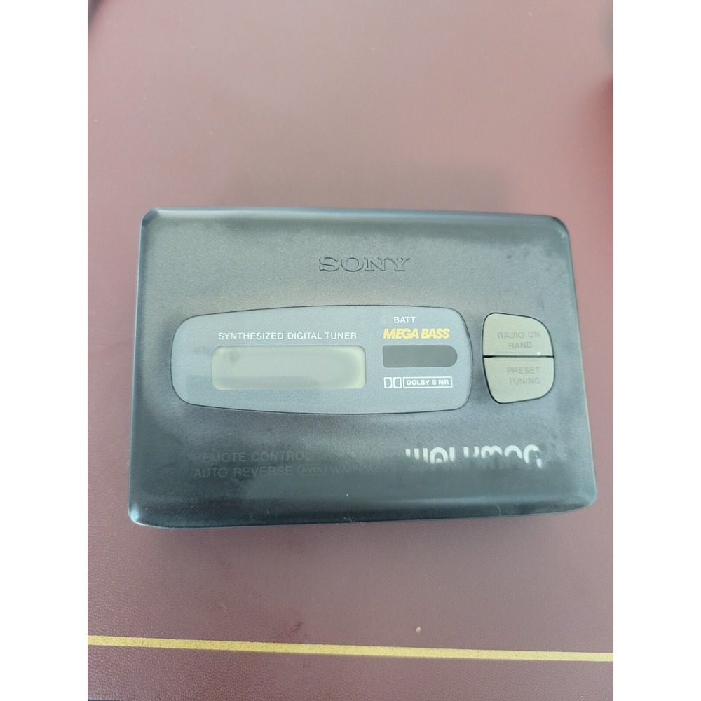 Super rare SONY WM-FX509 Radio Cassette Player Walkman Not Tested